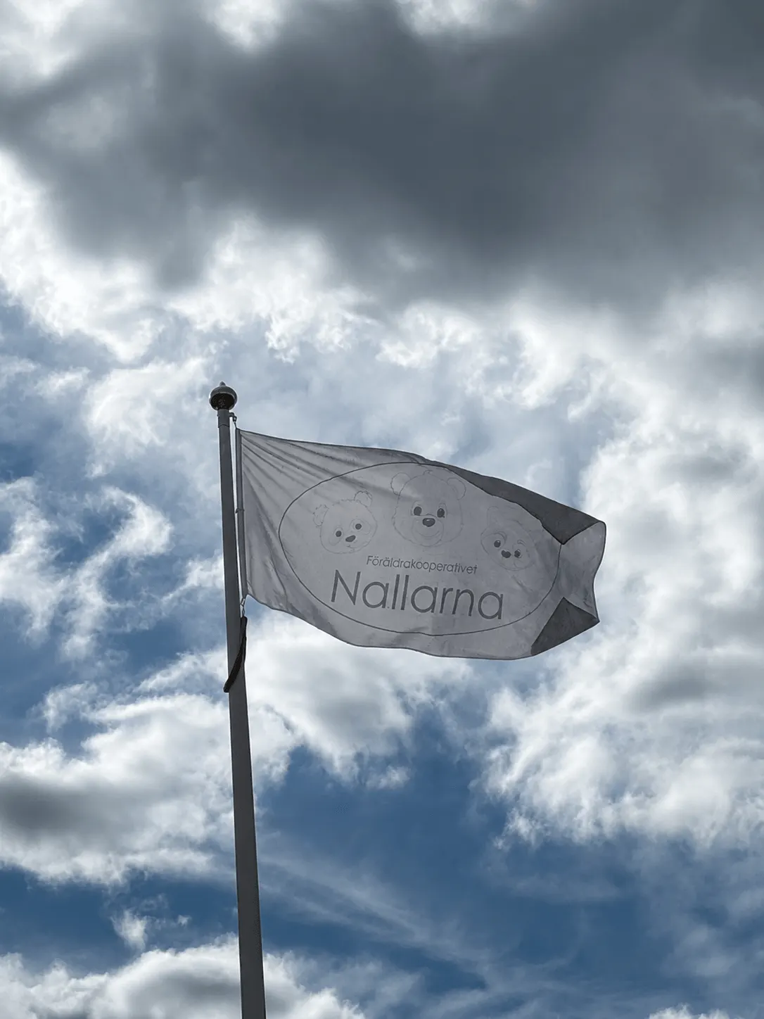 Förskolan Nallarna flagga