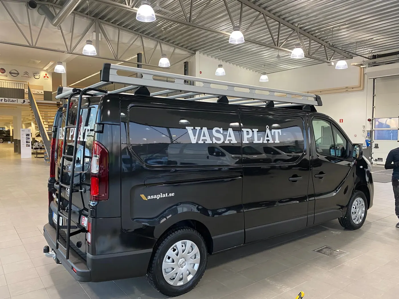 Vasa Plåt fordonsdekor sida