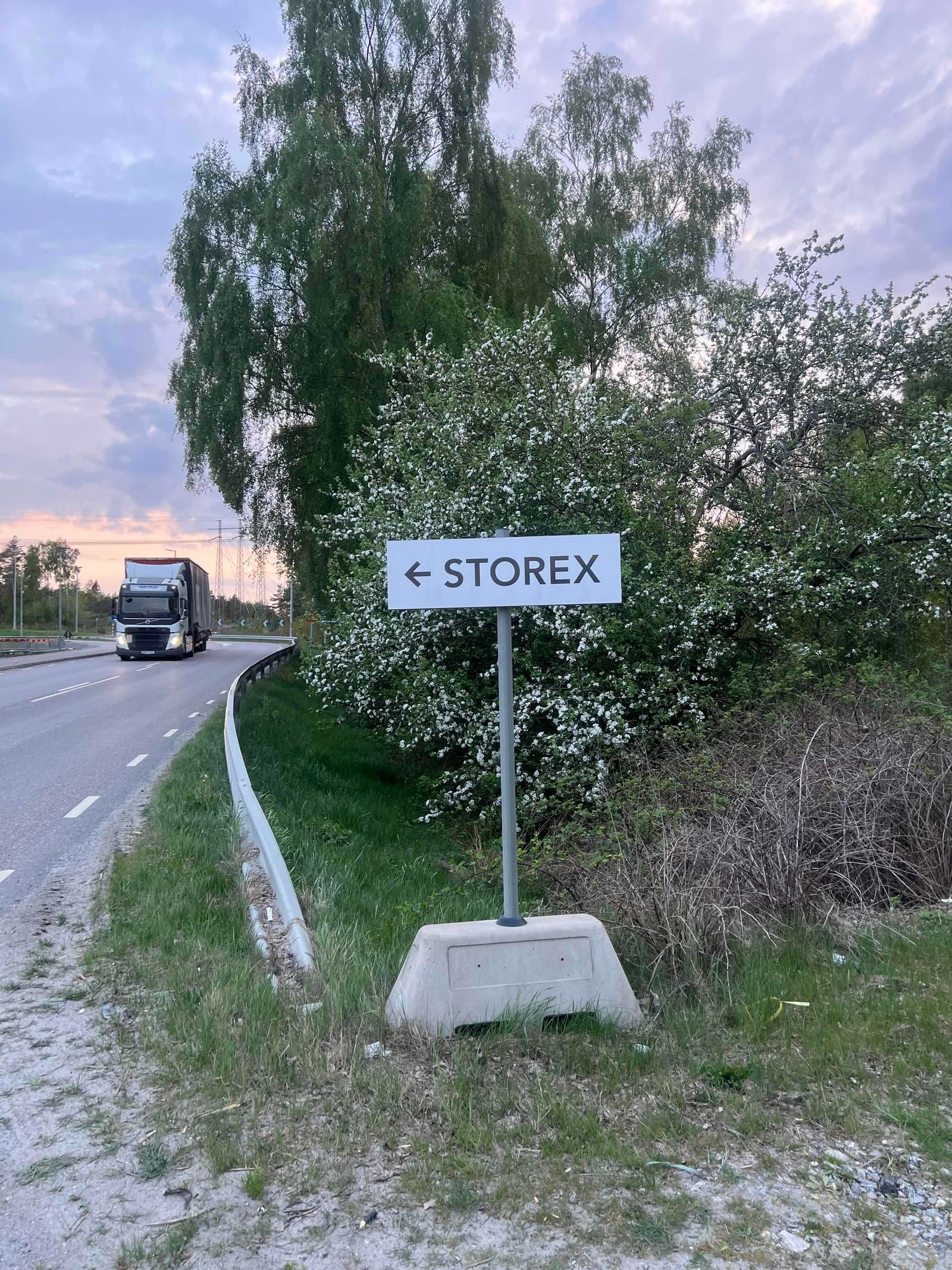 Storex Hänvisningsskylt