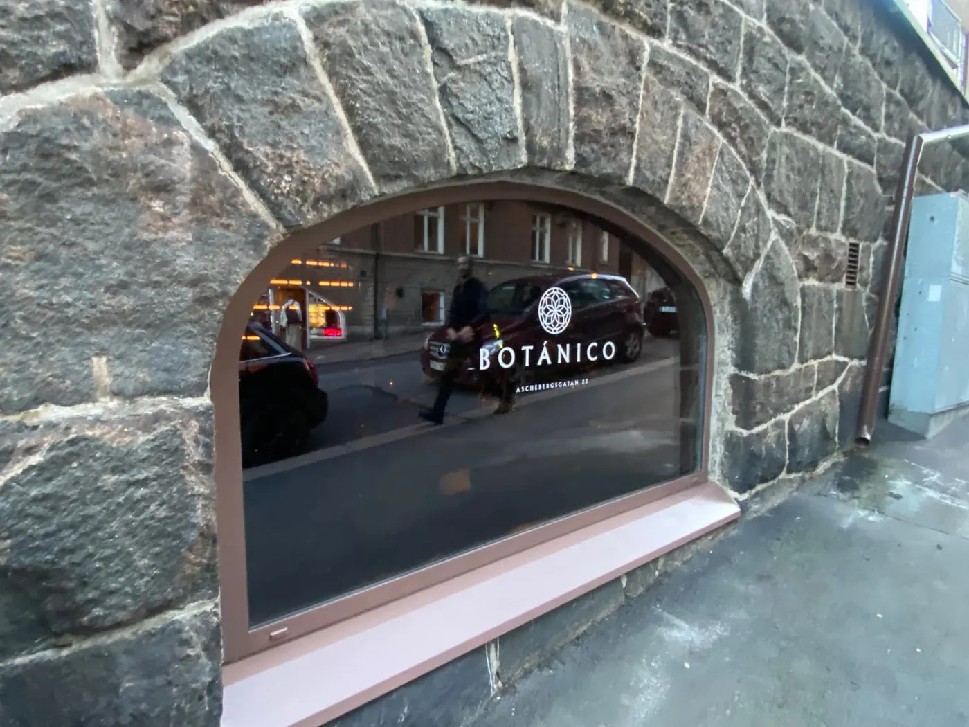 Botanico folie på dörr